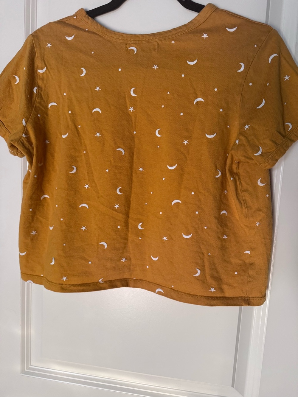 Whimsy Moon & Stars crop Tee